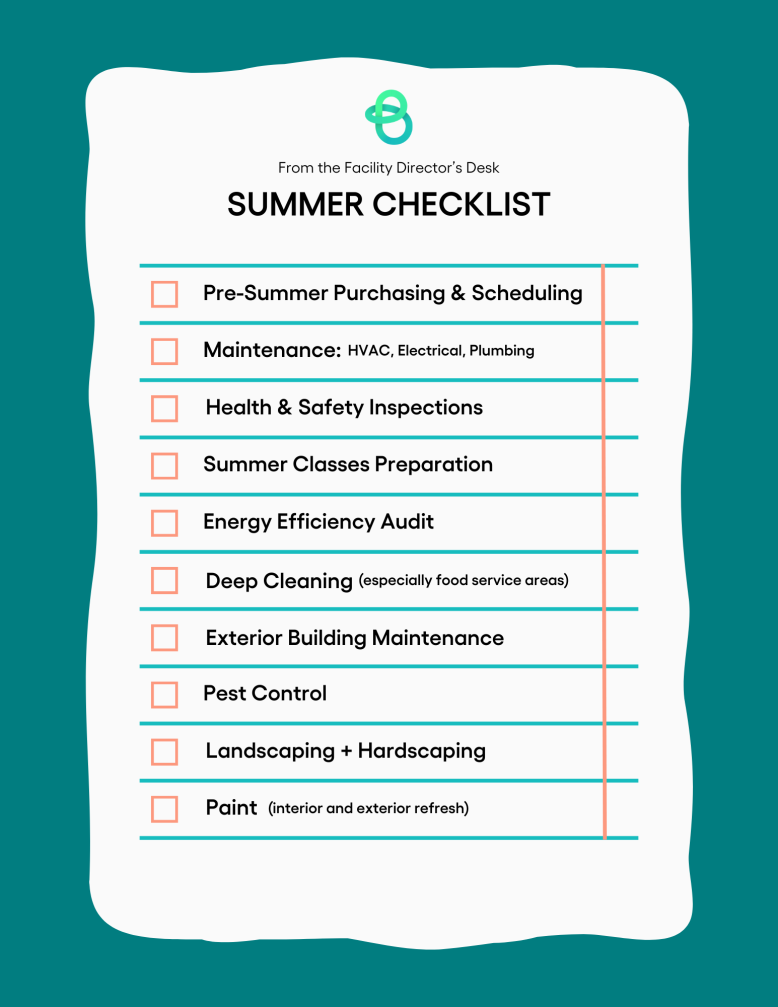 Summer Checklist