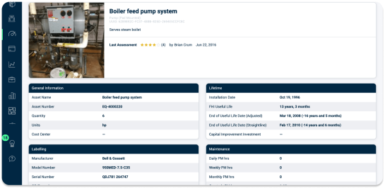 Screenshot of Origin CMMS Optimization