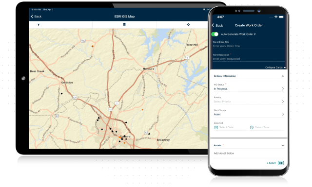 Easy to use request portal connects Asset Essentials to the community