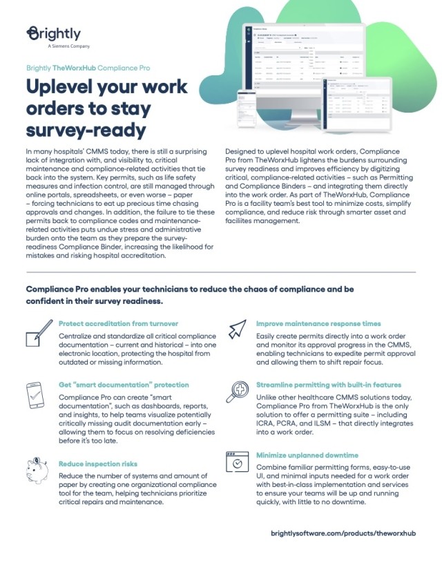 TheWorxHub Compliance Pro - Brightly Software